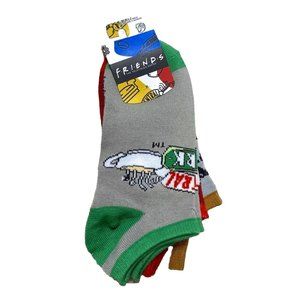 Friends TV Show Ankle Socks - 3 pack - NWT, Size O/S, Mix and Match Ankle Sock P
